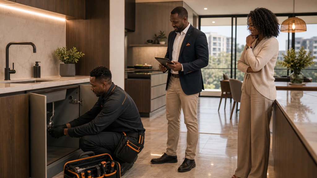 Professional property manager coordinating daily operations, tenant communication, inspections, and maintenance to ensure smooth property management.
